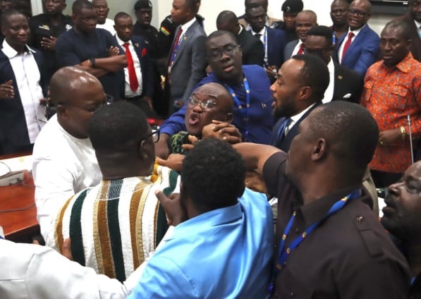 Outrage as brawl between NPP and NDC MPs wrecks Appointments Committee