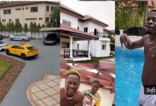 Shatta Wale flaunts his expensive car collection inside his 2.5 million mansion