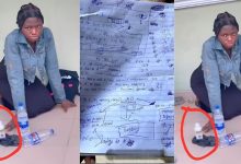 Female student caught trying to poison her friend to flee with his car, phones, laptops & money