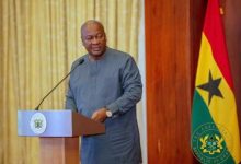 Mahama swears in constitutional review committee members