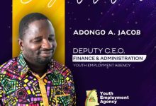 President Mahama appoints Adongo Atule Jacob as YEA Deputy CEO