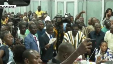 VIDEO: Confusion erupts among members of Appointments Committee over vetting of Akandoh and Ablakwa