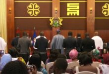 Mahama swears-in 17 ministers; urges them to shun opulent lifestyles