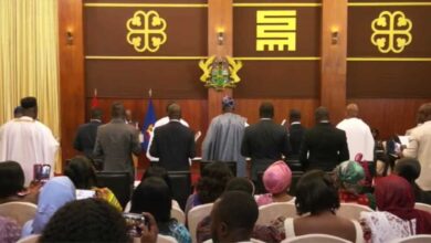 Mahama swears-in 17 ministers; urges them to shun opulent lifestyles