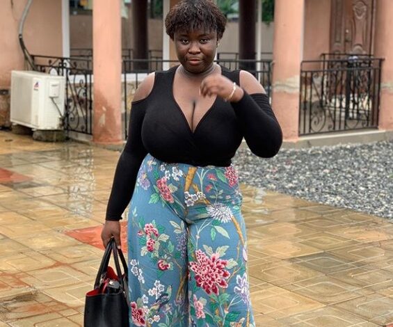 My body is 100% natural; I’m only considering breast reduction surgery – Maame Serwaa