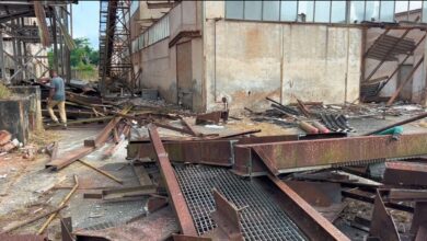 Aboso Glass Factory demolished