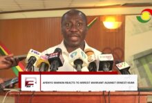 Afenyo Markin Reacts to Arrest Warrant Against Ernest Kumi