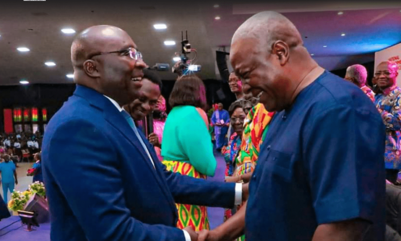 Be a President for all and reverse the unfair dismissals – Bawumia to Mahama