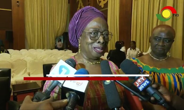 “Do I or do I not qualify?” – Sophia Akuffo speaks after swearing in as Council of State member