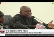 Education Minister urges University of Ghana authorities to reduce residential facility fees by 25%