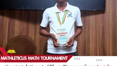 Elikem Woyome of Angels’ Ridge shines at Mathleticus Math Tournament ‘25′