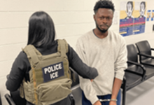 Ghanaian convicted of sex crimes with a minor arrested by US Immigration