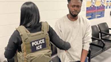 Ghanaian convicted of sex crimes with a minor arrested by US Immigration