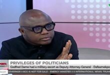 Godfred Dame had a military escort as Deputy Attorney General- Dafeamekpor