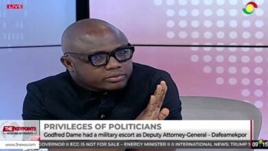 Godfred Dame had a military escort as Deputy Attorney General- Dafeamekpor