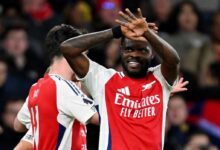 Thomas Partey inspires Arsenal to dominant win over Manchester City