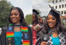 Jackie Appiah bags masters degree from University of Ghana