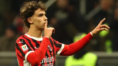 Joao Felix scores debut goal for AC Milan after leaving Chelsea