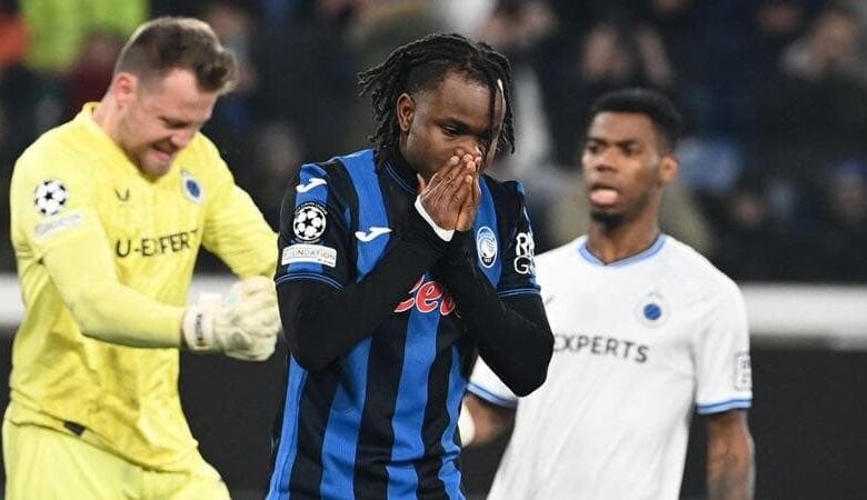 Gasperini slams Lookman over missed penalty in Atalanta’s Champions League exit