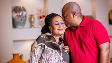 See Mahama’s romantic message to wife