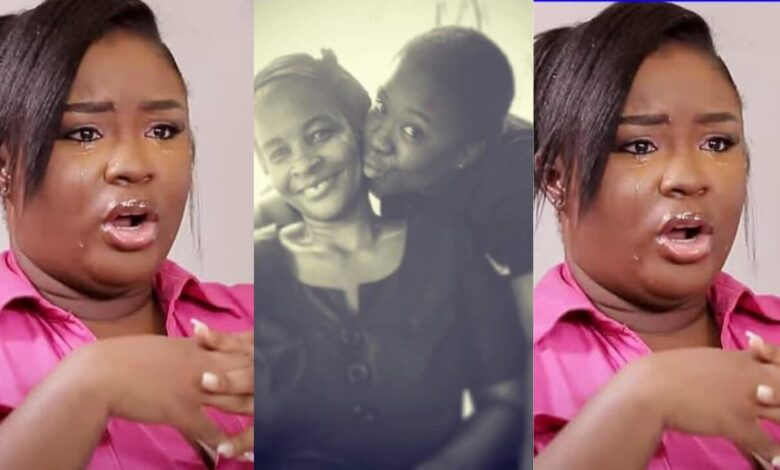 VIDEO: Maame Serwaa cries as she addresses reports of using her mom for rituals