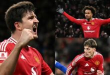 Maguire & Garnacho spark Man Utd comeback against Leicester