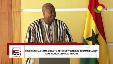 Mahama directs Attorney General to act on the ORAL report