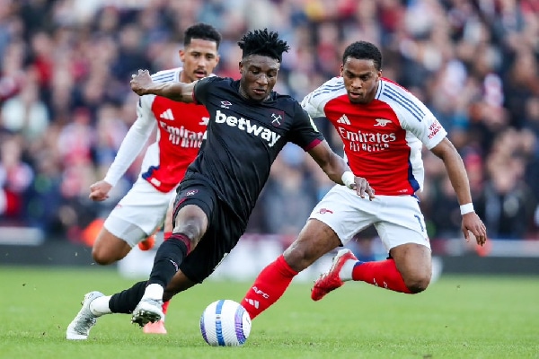 Graham Potter hails Mohammed Kudus after impressive display against Arsenal