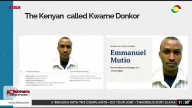 NSS Scandal: Kenyan named Kwame Donkor identified in the National Service system.