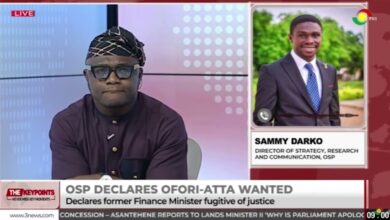 Ofori-Atta has failed to give us reasonable ground for failing to grant our invitation – Sammy Dark