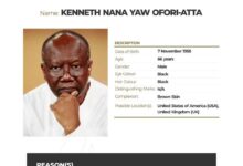 OSP publishes wanted poster for Ken Ofori-Atta; solicits for information about his whereabouts