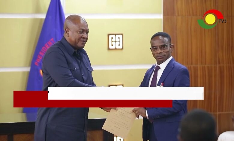 President Mahama declares his assets