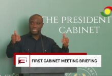 President Mahama holds first cabinet meeting