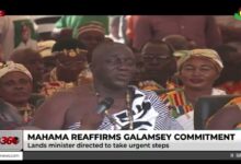 President Mahama reaffirms galamsey commitment