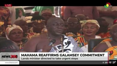 President Mahama reaffirms galamsey commitment