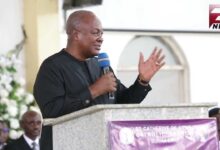 Prez. Mahama’s speech at the funeral of LT Arnorld K. Quainoo