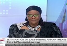 Put in place legislation to ensure that people don’t make suspicious appointments. – Mary Addah