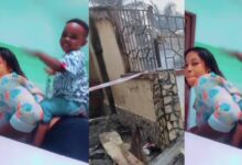 Sad! Last video of nurse who burnt to death alongside her 3 kids in Kumasi surfaces