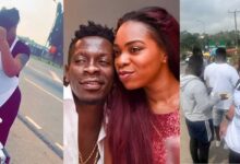 Shatta Michy sells fruit juice by the roadside