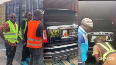 Shatta Wale’s much-talked-about Rolls Royce arrives in Ghana