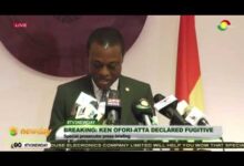 Special Prosecutor declares Ken Ofori-Atta as a fugitive and wanted