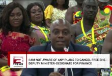 There are no plans to cancel free SHS – Deputy Minister Designate for Finance