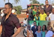 Van Vicker visits his mother’s hometown in Liberia, receives warn welcome