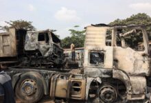 Fire destroys 25 shops, 34 vehicles at workshop in Suame Magazine