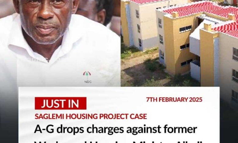 A-G withdraws charges against Collins Dauda and four others in Saglemi Housing Project case