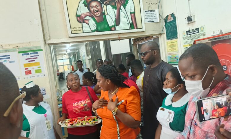 Ghana Tourism Authority spreads love on Valentine’s Day with chocolate gifts to hospitalised children