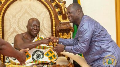 Go after the ‘big fishes’ – Otumfuo advises Lands Minister on how to curb galamsey