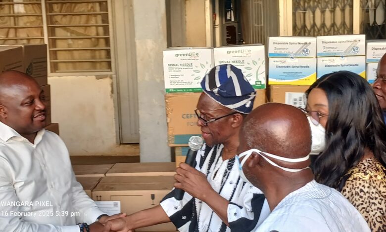 Speaker Bagbin donates over GHC300k worth of drugs to Upper West Regional Health Directorate to fight meningitis