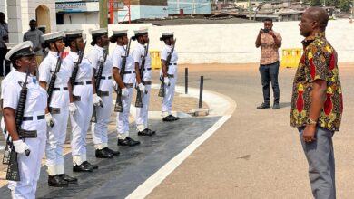 Let’s keep our eyes on the ball – Regional Minister tells Naval Command staff to ensure security