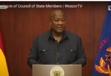 Mahama’s address to newly sworn-in members of the Council of State